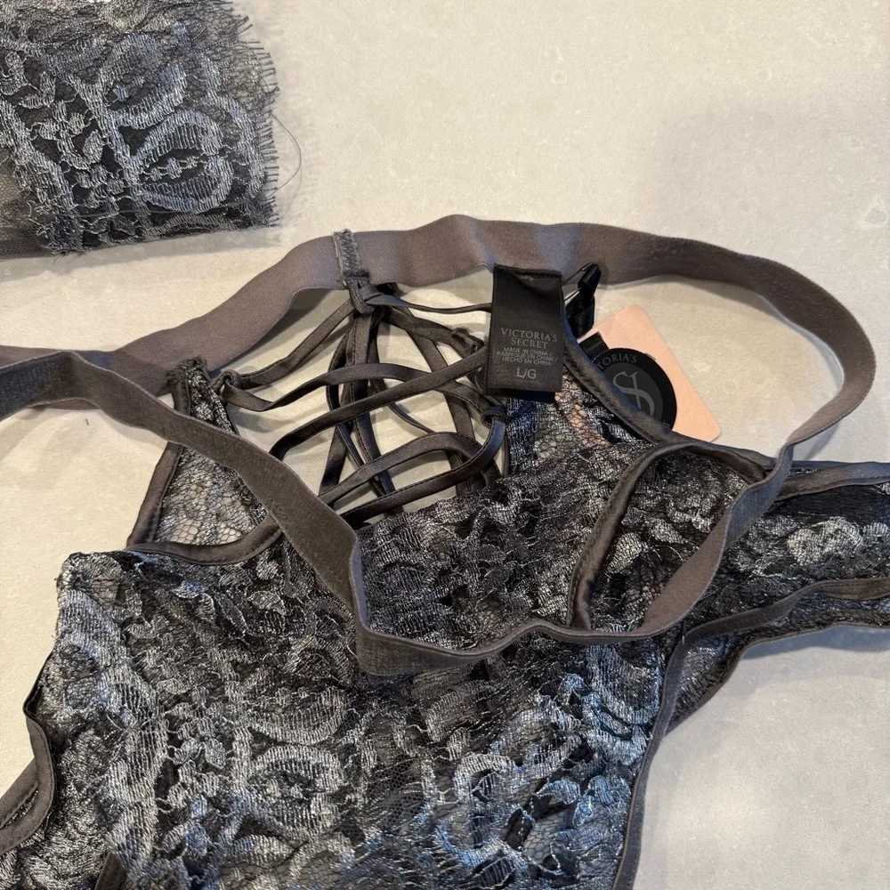Victoria's Secret Designer Swarovski Crystal Fashion Show 2016 Lace Lingerie Set - Picture 8 of 16